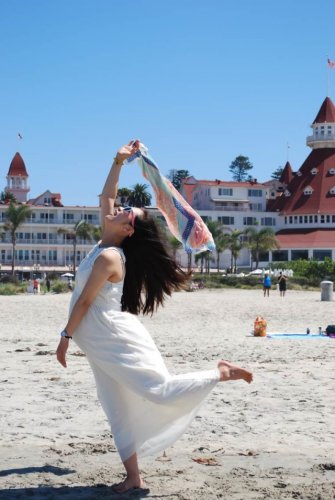 喜多孕女郎圣地亚哥游