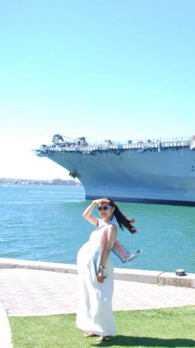 喜多孕女郎圣地亚哥游